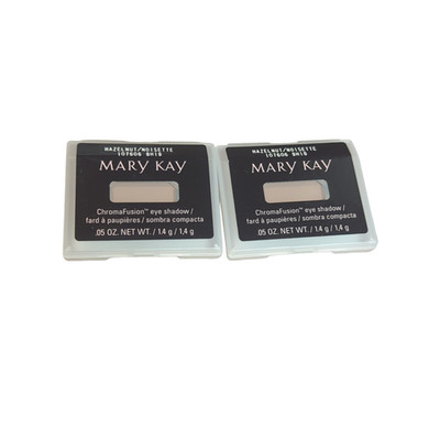 2x MARY KAY MINERAL EYE SHADOW COLOR HAZELNUT / NOISETTE .05 Chromafusion NEW