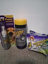 Urine Off Dog Puppy Formula Spray 4 oz Odor Stain Remover Pet Cleaner Kit.