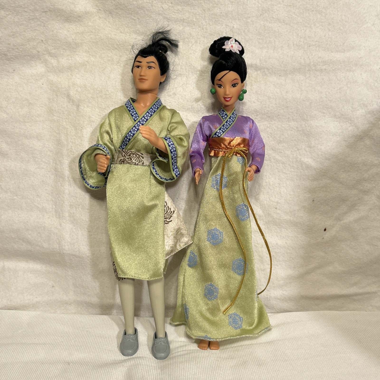 1997 Mattel Disney's Mulan Hearts of Honor Mulan and Shang D