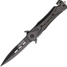 Tac Force Rescue Linerlock A/O Folding Pocket Knife - TF719BK