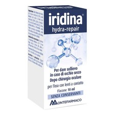 Gocce Oculari Iridina Hydra Repair per Idratazione e Protezione del Film Lacrima