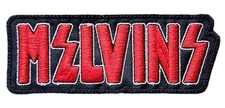 Melvins Patch, Melvins Iron On Embroidered Patch, American Rock Band