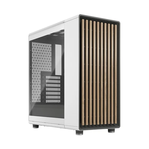 Fractal Design North PC White ATX micro ATX Mini-ITX Steel Tempered glass 17 cm