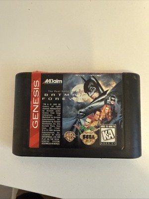 Batman Forever (Sega Genesis, 1995) Tested