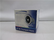 Speco SPC10 6in PA Trumpet Horn 8 Ohm 10W 105dB All Weather New in Open Box