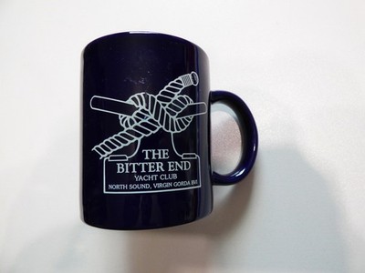 THE BITTER END YACHT CLUB, North Sound Virgin Gorda BVI. Coffee/Tea Mug 12-14 oz