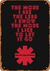 Music Quotes Red Hot Chili Peppers Snow Tin Metal Signs Poster Vintage Ar