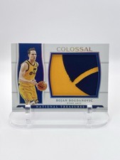 2021-22 National Treasures Bojan Bogdanovic Colossal Patch Jersey TRUE 1/1 Jazz