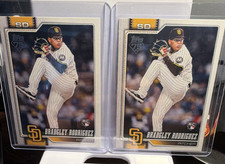 Topps 2025 Series 1 Bradley Rodriguez RC #42 San Diego Padres Lot (2)