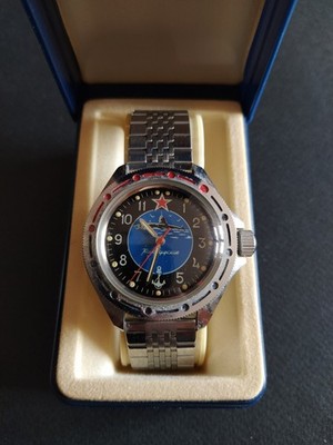 Russische Militäruhr Vostok Boctok Amphibia U-Boot