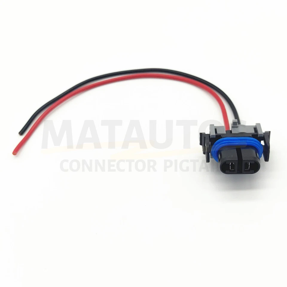 2 Wire Fog Light Fog Lamp Connector Repair For Hyundai Sonata 2006-2019 - Image 3 of 4