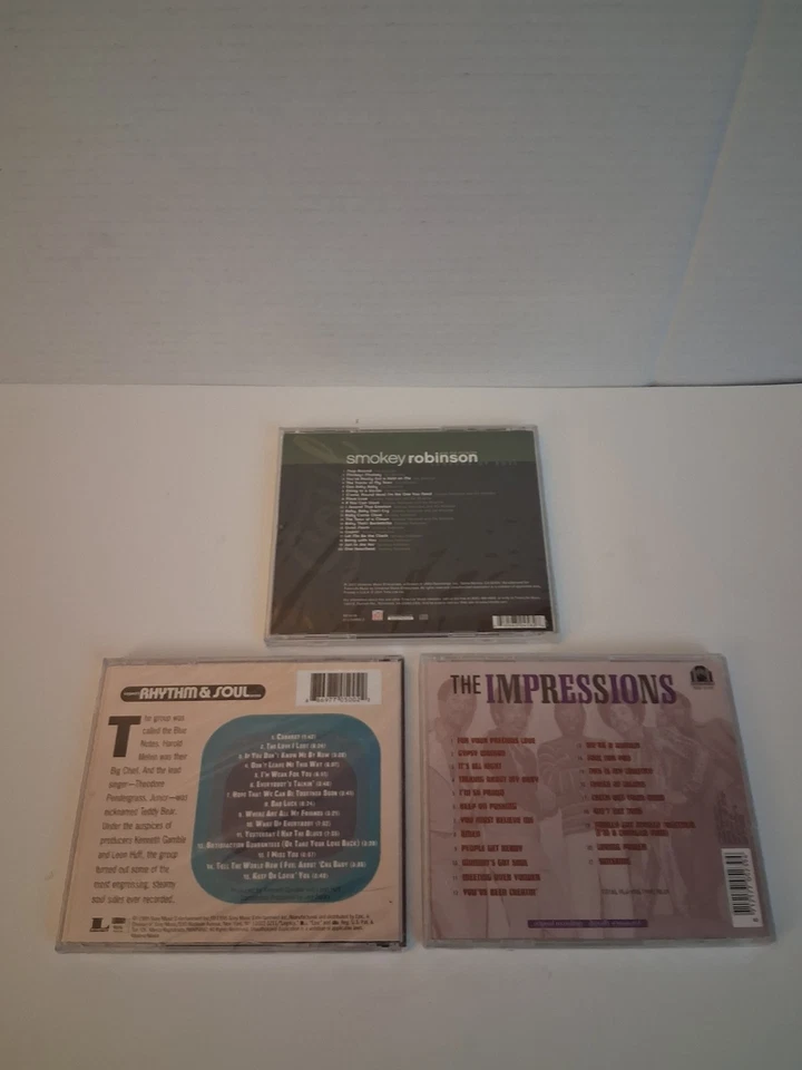 3 Great Soulful Groups On 3 CDS. Smokey Robinson and the miracles (2001 CD). The - Image 2 of 4