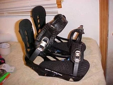 K2 Men’s Formula Snowboard Bindings Series, SIZE XL, w/ Mounting Plates & Screws