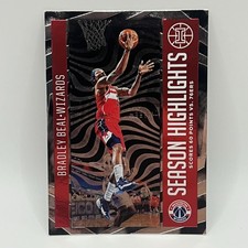 2020-21 Panini Illusions Season Highlights Bradley Beal #11 WSH
