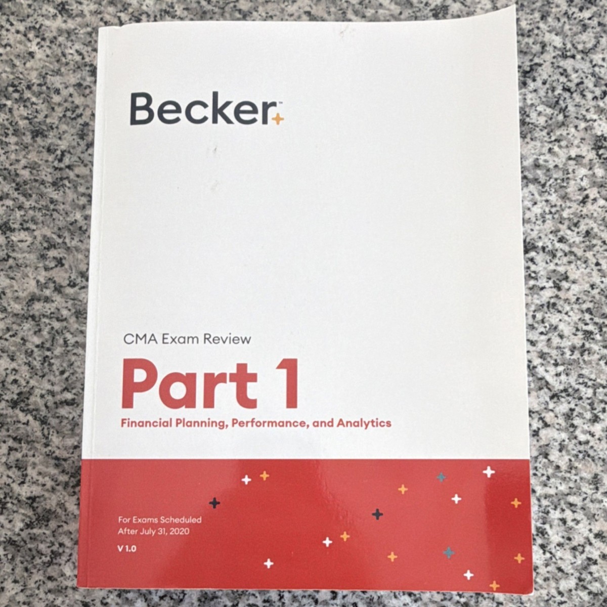 Becker CMA Exam Review Part 1 Financial Planning Performance 