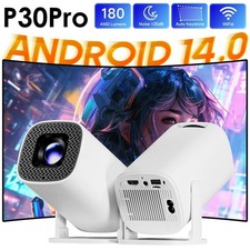 TOPSION P30 PRO Mini Projecteur Android 14 WiFi 6 4K Prise en charge 1280x720 Maison