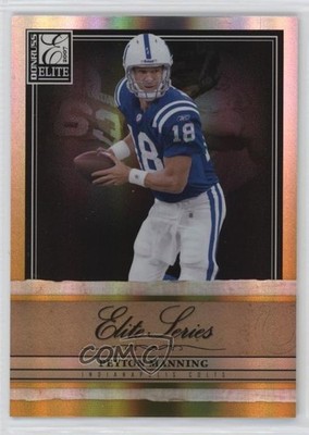 2007 Donruss Elite Series Gold /1000 Peyton Manning #ES-2 HOF p8f