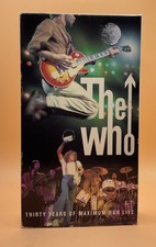 The Who Thirty Years of Maximum R B Live VHS 1994 Buy 2 Get 1 Free