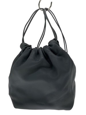 JIL SANDER Shoulder Bag, Leather, Blue, Solid Color