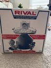 Vintage Rival 8401 Ice Cream & Yogurt Freezer Maker 4 Quart w Box Manual USA