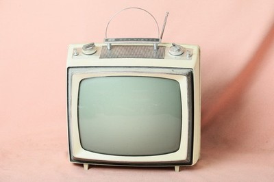 Vintage RCA Victor Black and White Television Model AH054E