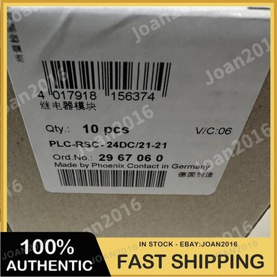 10PCS PHOENIX CONTACT PLC-RSC- 24DC/21-21-2967060 Relay module
