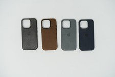 iPhone 16 Pro Cases - 2 Leather, 2 Silicone
