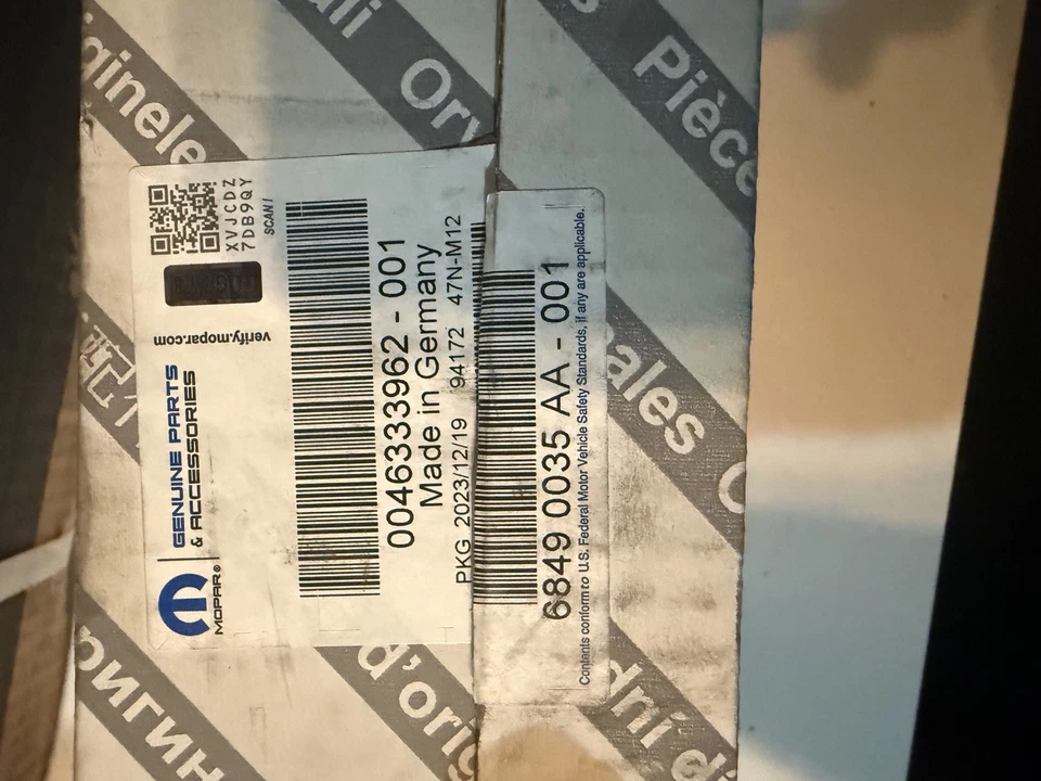 Corpo de acelerador de admissão Mopar genuíno 68490035AA 3.0 diesel Ram Wrangler gladiador - Imagem 2 de 2