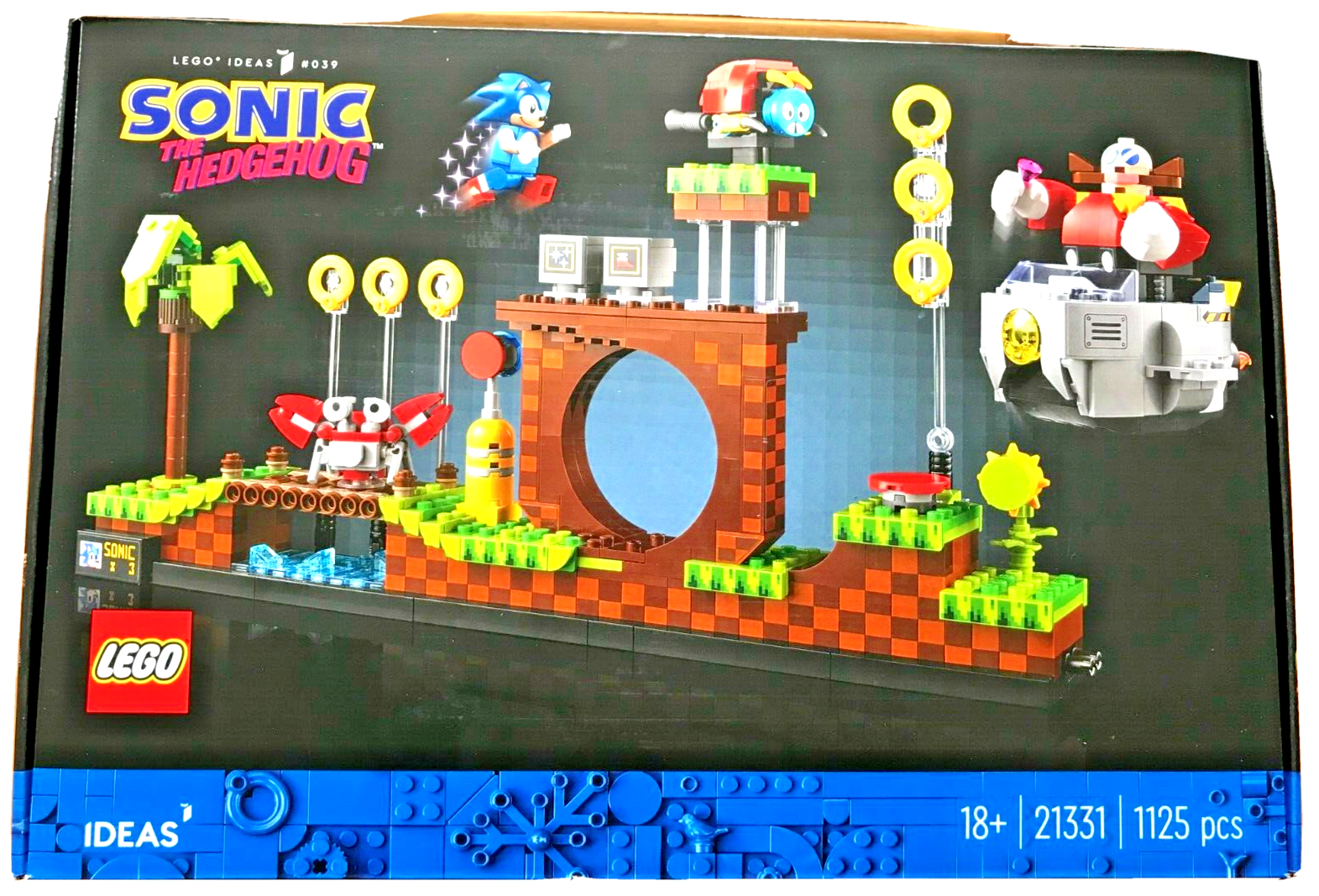 LEGO 21331 Ideas Sonic The Hedgehog Green hill zone  ~ NEW lego sealed~