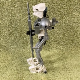 LEGO Bionicle - 8571 - Toa Nuva - Kopaka Nuva - Complete Build Except NO SHIELD