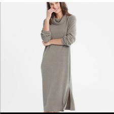NWT Banana Republic Factory Women's Cozy Cowl-Neck Midi Dress Size S