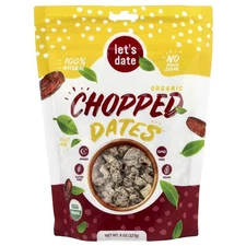 Organic Chopped Dates, 8 oz (227 g)