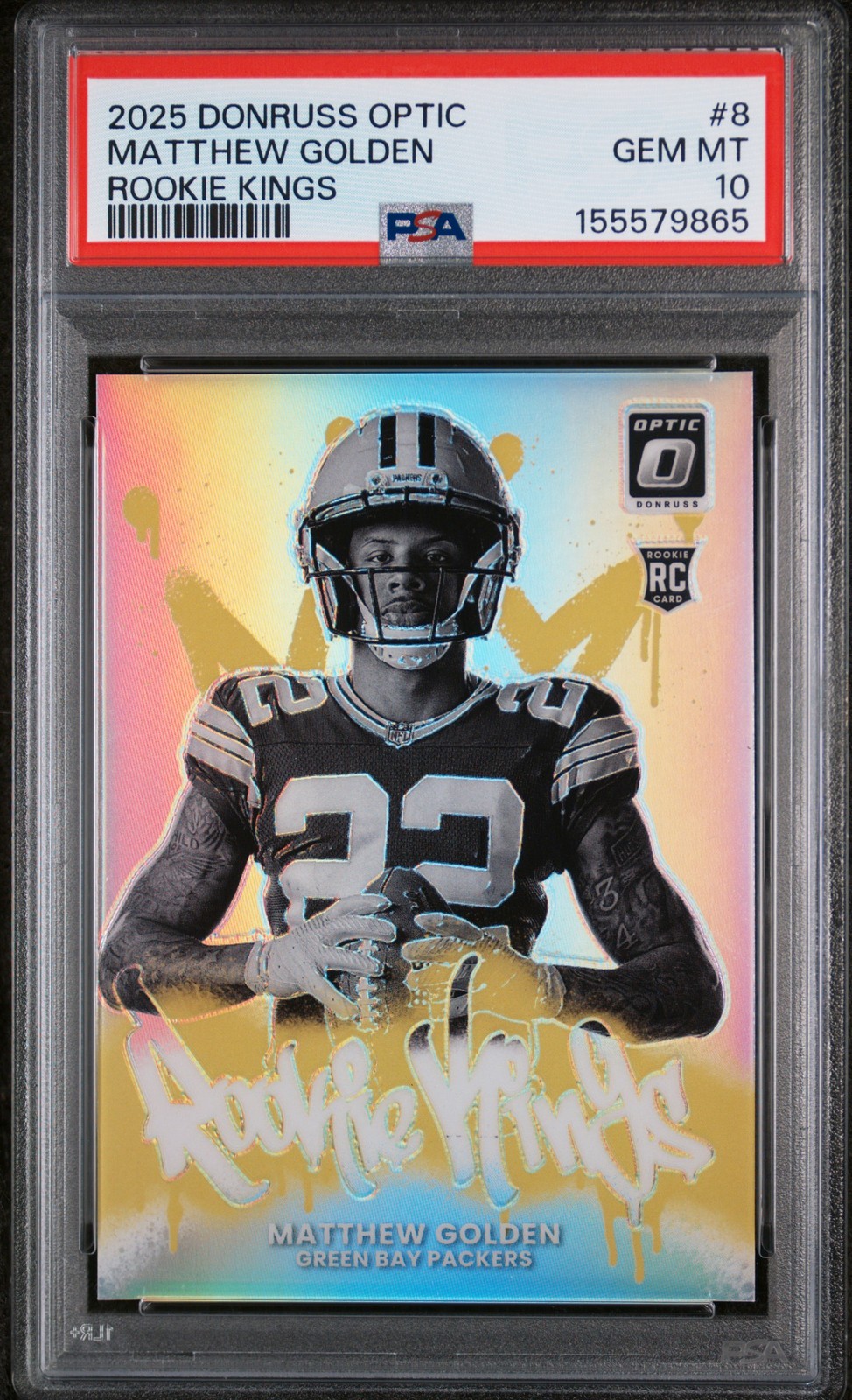 Matthew Golden Panini Donruss Optic Rookie Kings #8 Base
