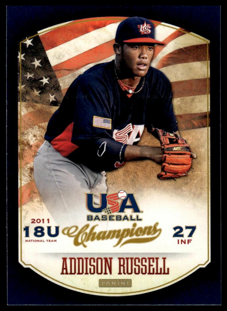 2013 Panini USA Baseball Champions #117 Addison Russell