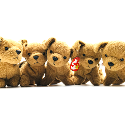 TY Beanie Baby | Tuffy Dog | Tag Errors | Gen 5 | PE Pellets