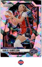 2024 Panini Prizm WNBA #82 Karlie Samuelson Ice Prizms