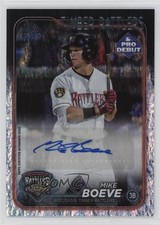 2024 Topps Pro Debut Sparkle Foil Auto 94/199 Mike Boeve #PD-73 Auto 1dm4