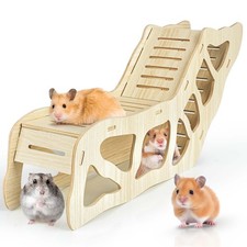 Hamster Hideout Climbing Ladder Tunnel For Burying Bedding Or Connecting