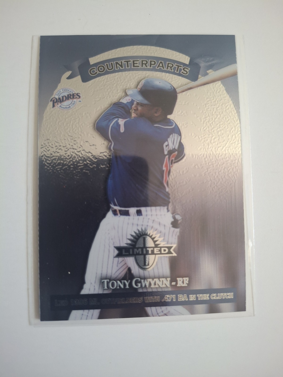 1997 Donruss Limited - Counterparts Tony Gwynn, Brett Butler #91 Limited...