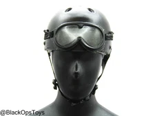 1/6 Scale Toy Black Hawk Down - Black Pro Tec Helmet w/Goggles
