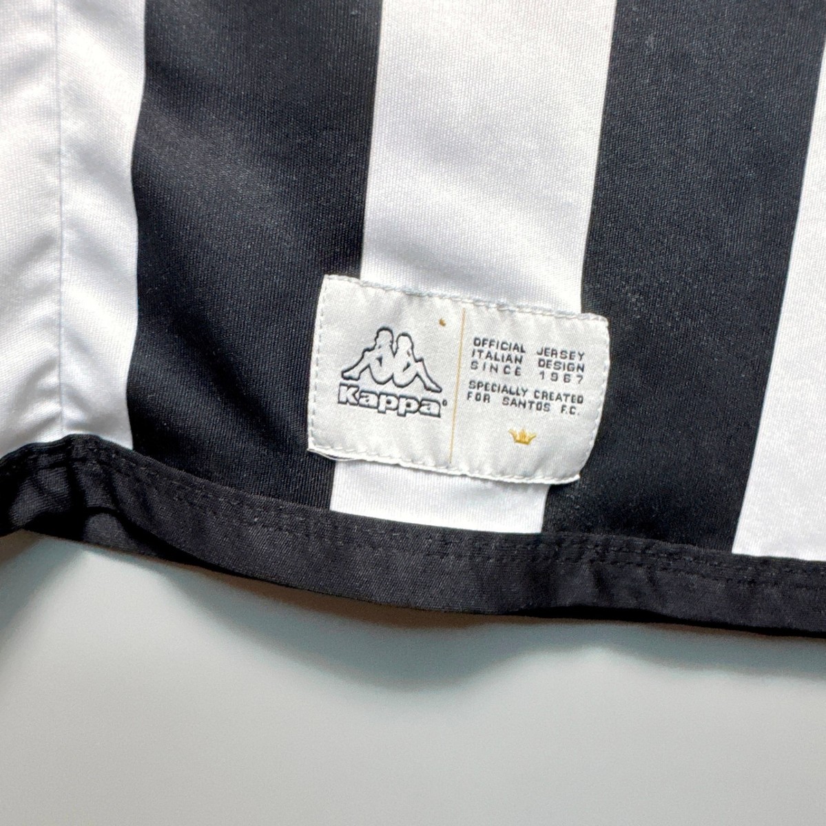 SANTOS FC BRAZIL 2017/2018 KAPPA AWAY FOOTBALL SHIRT SOCCER JERSEY