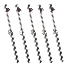 CZC AUTO Tire Pressure Gauge, Straight-on Foot Dual Head Chucks Auto Service