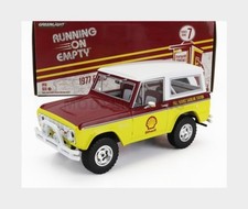GREENLIGHT 85083 FORD USA - BRONCO SHELL OIL 1977 - YELLOW RED WHITE - 1/24
