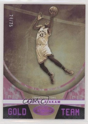 2019-20 Certified Gold Team Mirror Camo 24/25 Pascal Siakam #24 7y2