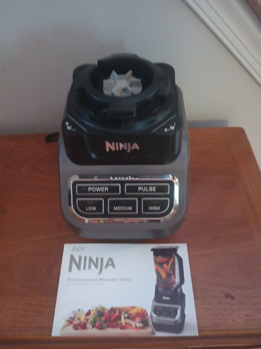 Ninja Professional Blender 1000W Model BL610 Base Motor Only with Manual WORKING