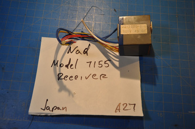 NAD Model: 7155 Receiver Replacement Parts Power Transformer # 23-1320-0-0  45GT