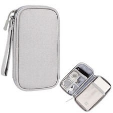 Electronic Organizer Bag Travel Case Cord Cable USB Charger Power Bank Pouch