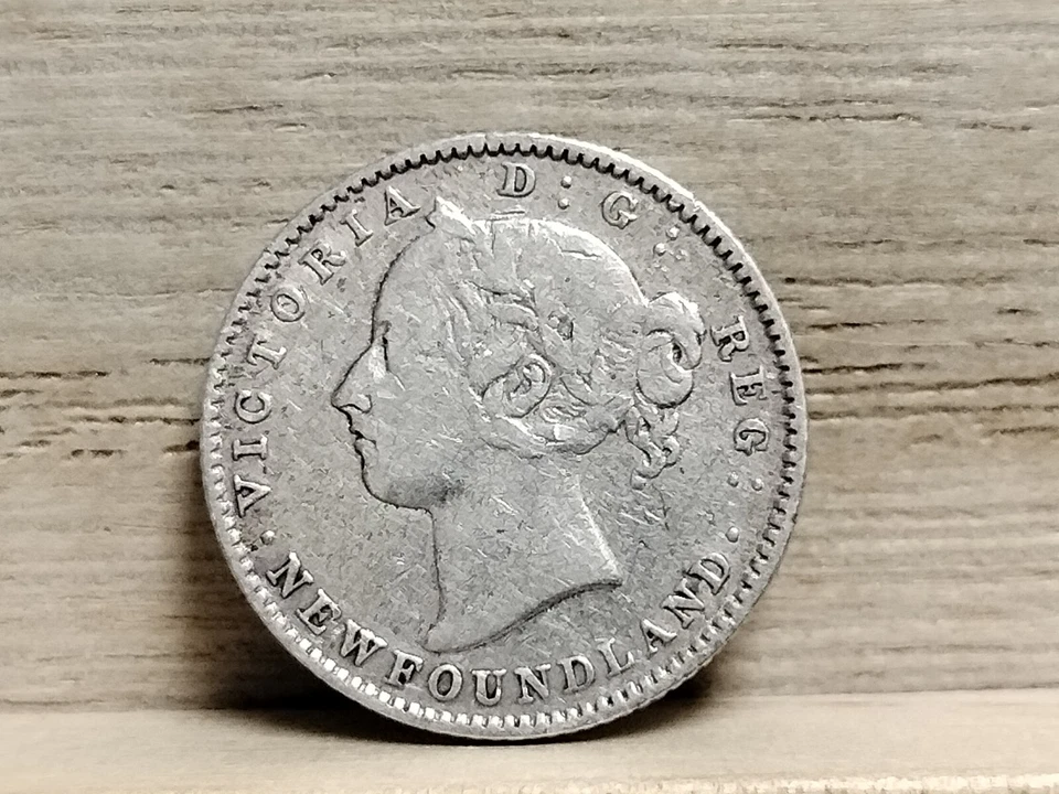 1888 10 Cents Newfoundland Silver Coin (Victoria) - Image 4 of 4