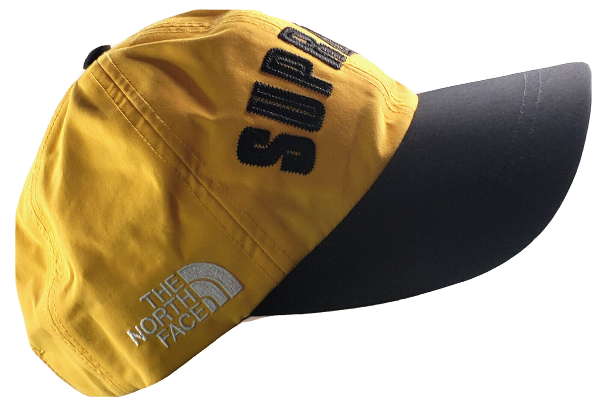 SUPREME x NORTH FACE Goretex Hat Strapback Cap Yellow Arc SUPREME x NORTH FACE Goretex Hat Strapback Cap Yellow Arc