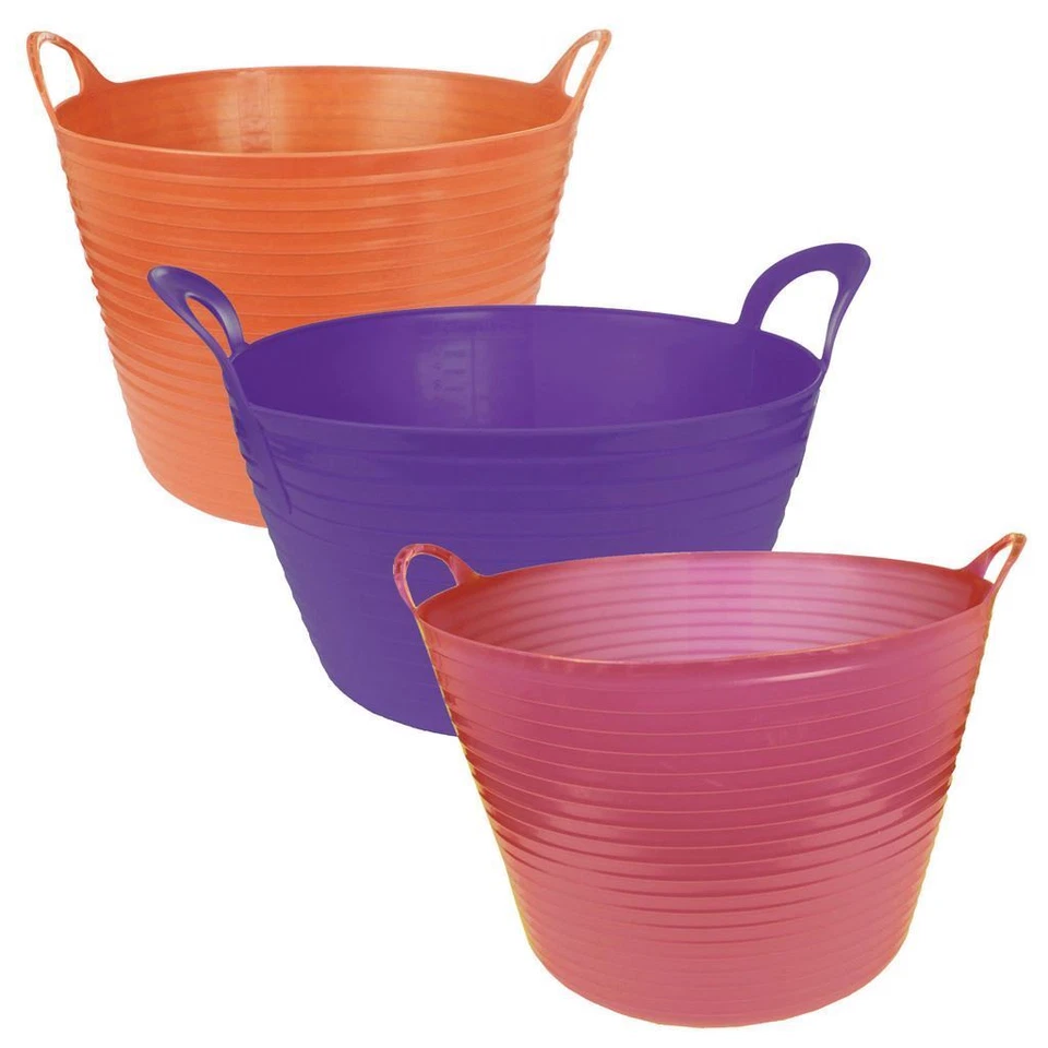 HORKA Flex Tub Bucket Garden Yard Horse Feeding Water Carry Storage Container